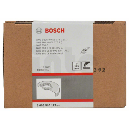 BOSCH Ochranný kryt bez krycího plechu 2605510172
