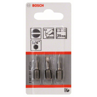 BOSCH Šroubovací bit zvlášť tvrdý Extra-Hart, 3 ks 2607001457
