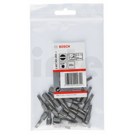BOSCH Šroubovací bit zvlášť tvrdý Extra-Hart, 25 ks 2607001458