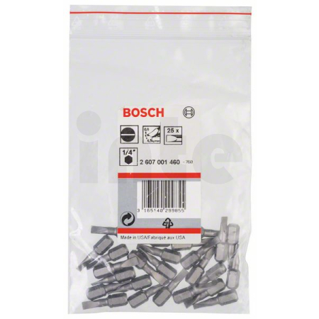 BOSCH Šroubovací bit zvlášť tvrdý Extra-Hart, 25 ks 2607001460