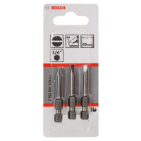 BOSCH Šroubovací bit zvlášť tvrdý Extra-Hart, 3 ks 2607001475