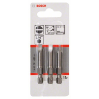 BOSCH Šroubovací bit zvlášť tvrdý Extra-Hart, 3 ks 2607001481