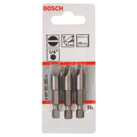 BOSCH Šroubovací bit zvlášť tvrdý Extra-Hart, 3 ks 2607001485
