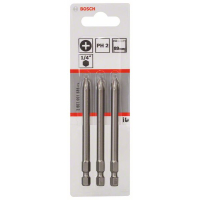 BOSCH Šroubovací bit zvlášť tvrdý Extra-Hart, 3 ks 2607001535