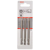 BOSCH Šroubovací bit zvlášť tvrdý Extra-Hart, 3 ks 2607001585