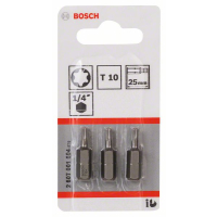 BOSCH Šroubovací bit zvlášť tvrdý Extra-Hart, 3 ks 2607001604