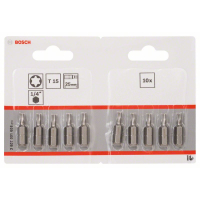 BOSCH Šroubovací bit zvlášť tvrdý Extra-Hart, 10 ks 2607001608