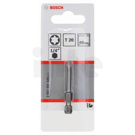BOSCH Šroubovací bit zvlášť tvrdý Extra-Hart 2607001636