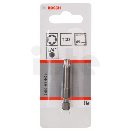 BOSCH Šroubovací bit zvlášť tvrdý Extra-Hart 2607001640