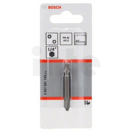 BOSCH Oboustranný bit 2607001743