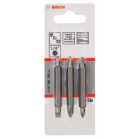 BOSCH 3dílná sada oboustranných bitů 2607001745