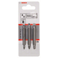 BOSCH 3dílná sada oboustranných bitů 2607001747