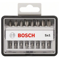 BOSCH Sada šroubovacích nástavců Robust Line, Sx PH, verze Extra Hard, 8 kusů 2607002556