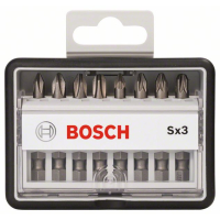 BOSCH Sada šroubovacích nástavců Robust Line, Sx PH/PZ, verze Extra Hard, 8 kusů 2607002558