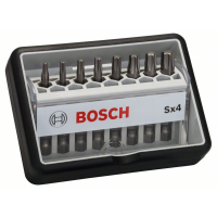 BOSCH Sada šroubovacích nástavců Robust Line, Sx T, verze Extra Hard, 8 kusů 2607002559