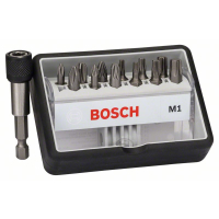 BOSCH Sada šroubovacích nástavců Robust Line, M PH/PZ/T, verze Extra Hard, 12+1 kusů 2607002563