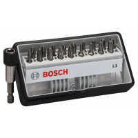 BOSCH Sada šroubovacích nástavců Robust Line, L PH/PZ/T, verze Extra Hard, 18+1 kusů 2607002567