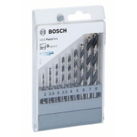 BOSCH 9dílná sada spirálových vrtáků HSS PointTeQ Hex 2–8 mm 2607002826