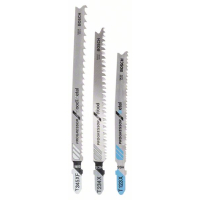 BOSCH 3dílná sada pilových plátků Progressor for Wood and Metal, se stopkou T 2607010515