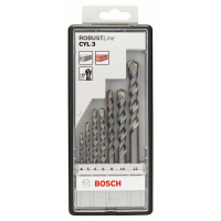 BOSCH Sada spirálových vrtáků do betonu CYL-3, Robust Line, 4–12 mm, 7 kusů 2607010545