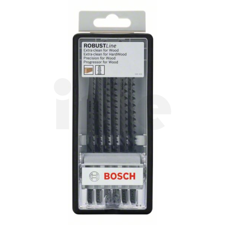 BOSCH 6dílná sada pilových plátků Robust Line Wood Progressor, se stopkou T 2607010572