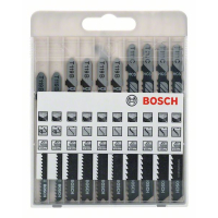 BOSCH 10dílná sada pilových plátků pro kmitací pily Basic for Wood 2607010629