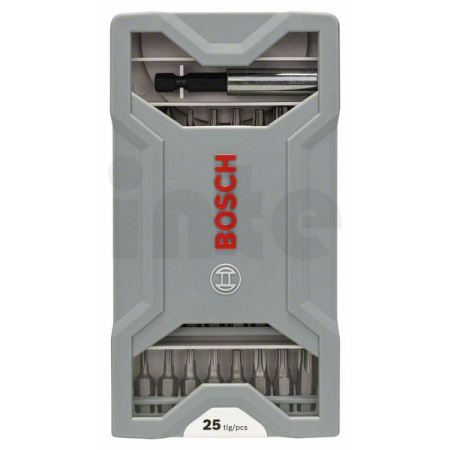 BOSCH Sada šroubovacích nástavců PH/PZ/T, 25 kusů 2607017037