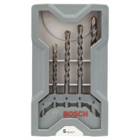 BOSCH 5dílná sada spirálových vrtáků do betonu CYL-3, 4–8 mm 2607017080