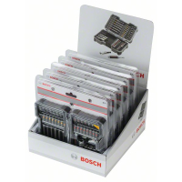 BOSCH 43dílná sada bitů a maticových nástavců, se šroubovacím bitem Extra Hard, smíšená PH, PZ, T, SL, H s univerzálním držákem