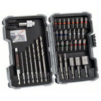 BOSCH 35dílná sada šroubovacích nástavců Extra Hard, PH, PZ, SL, H, T  2607017328