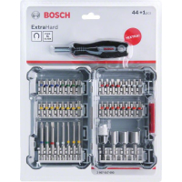 BOSCH 45dílná přizpůsobitelná sada šroubovacích nástavců – vystavovací verze 2607017693