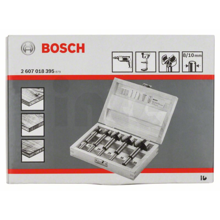 BOSCH Sada Forstnerových vrtáků, 5dílná 2607018395