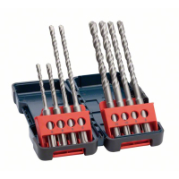BOSCH 8dílná sada vrtáků do kladiv SDS plus-3, Tough Box 5–10 mm 2607019903