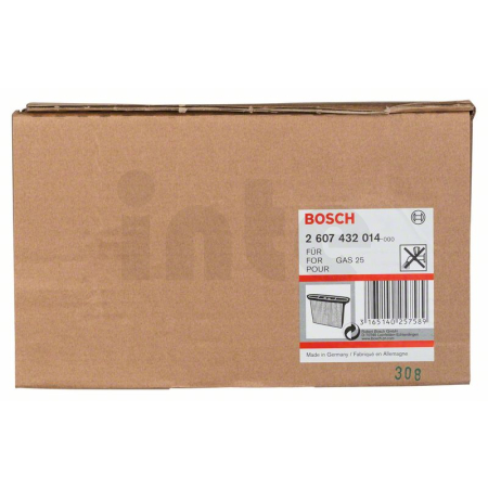 BOSCH Celulózový skládaný filtr 2607432014