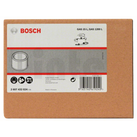 BOSCH Skládaný filtr 2607432024