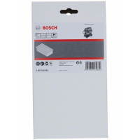 BOSCH Plochý skládaný filtr, H-třída (HEPA), PTFE 2607432052