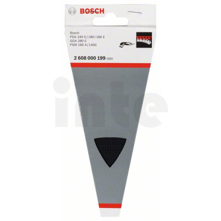 BOSCH Brusný jazyk, plochý 2608000199