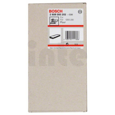 BOSCH Brusná deska 2608000202