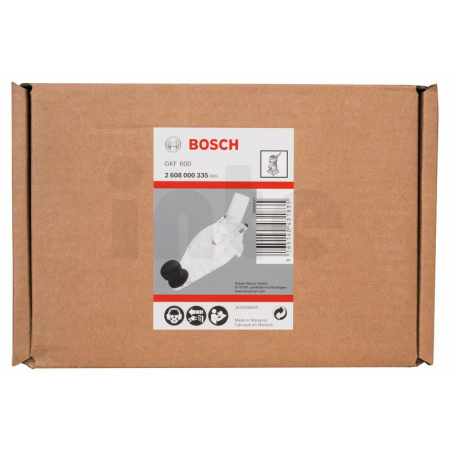 BOSCH Základní deska s rukojetí a odsávacím hrdlem 2608000335