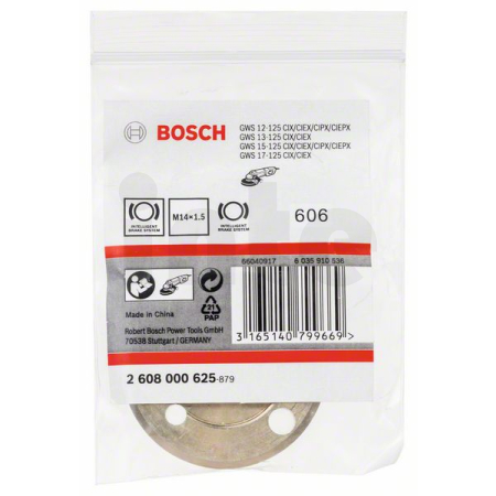 BOSCH Upínací matice 2608000625