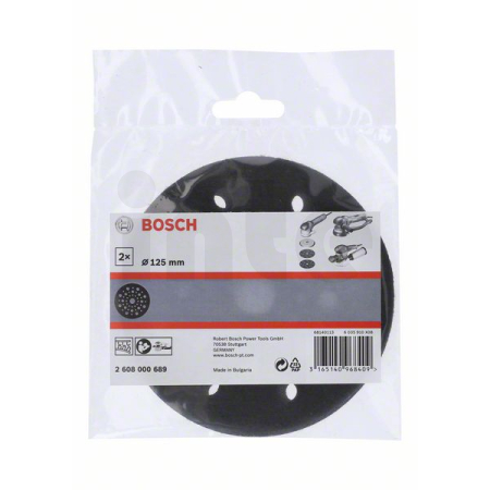 BOSCH Ochrany podložky 125 mm pro excentrické brusky 2608000689