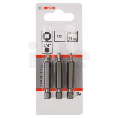 BOSCH Šroubovací bit zvlášť tvrdý Extra-Hart, 3 ks 2608521114