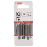 BOSCH Šroubovací bit zvlášť tvrdý Extra-Hart, 3 ks 2608521116