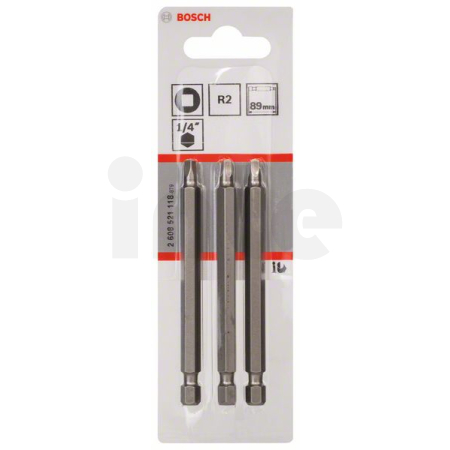 BOSCH Šroubovací bit zvlášť tvrdý Extra-Hart, 3 ks 2608521118