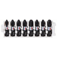BOSCH 8dílná souprava nástavců Impact Control, 1×PH1;3×PH2;1×PH3;2×PZ2;1×PZ3 2608522323
