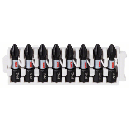 BOSCH 8dílná souprava nástavců Impact Control, 8×PH2 2608522324