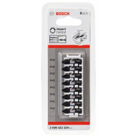 BOSCH 8dílná souprava nástavců Impact Control, 8×PH2 2608522324
