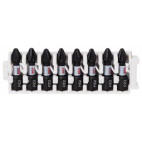 BOSCH 8dílná souprava nástavců Impact Control, 8×PZ2 2608522325