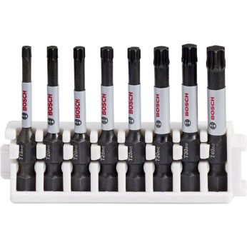 BOSCH Souprava nástavců Impact Control Power Bit, 8 kusů, 1×T15;2×T20;2×T25;2×T30;1×T40 2608522329