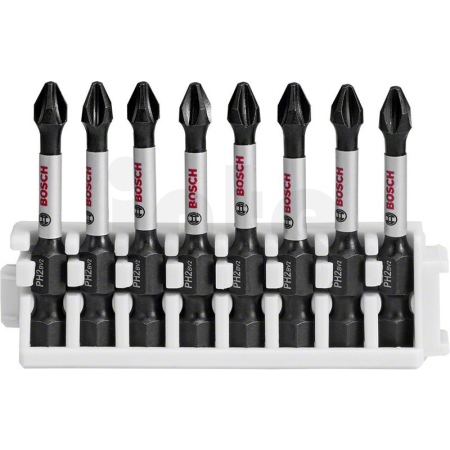 BOSCH Souprava nástavců Impact Control Power Bit, 8 kusů, 8×PH2 2608522330